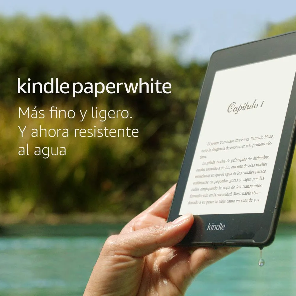 Imagen frontal de Kindle Paperwhite 2019