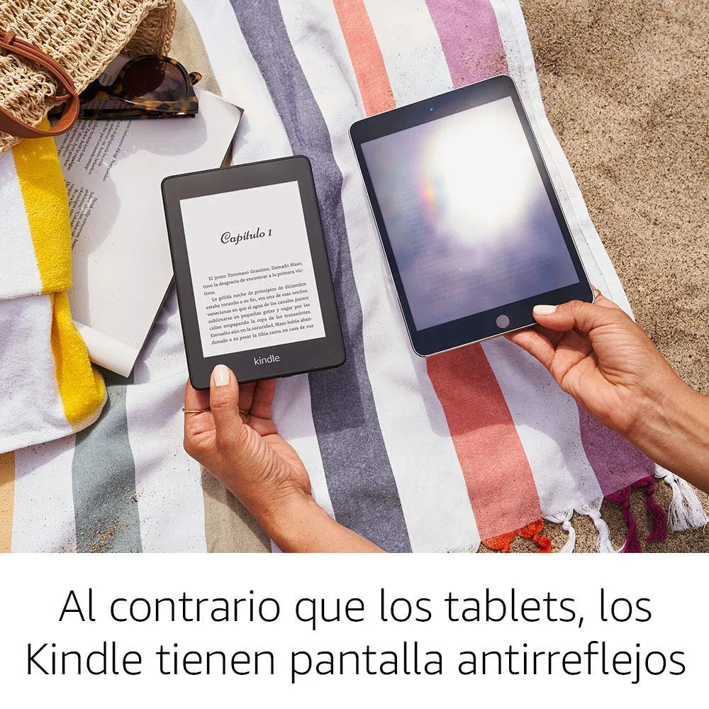 Comparativa entre tablet y Kindle Paperwhite 2019