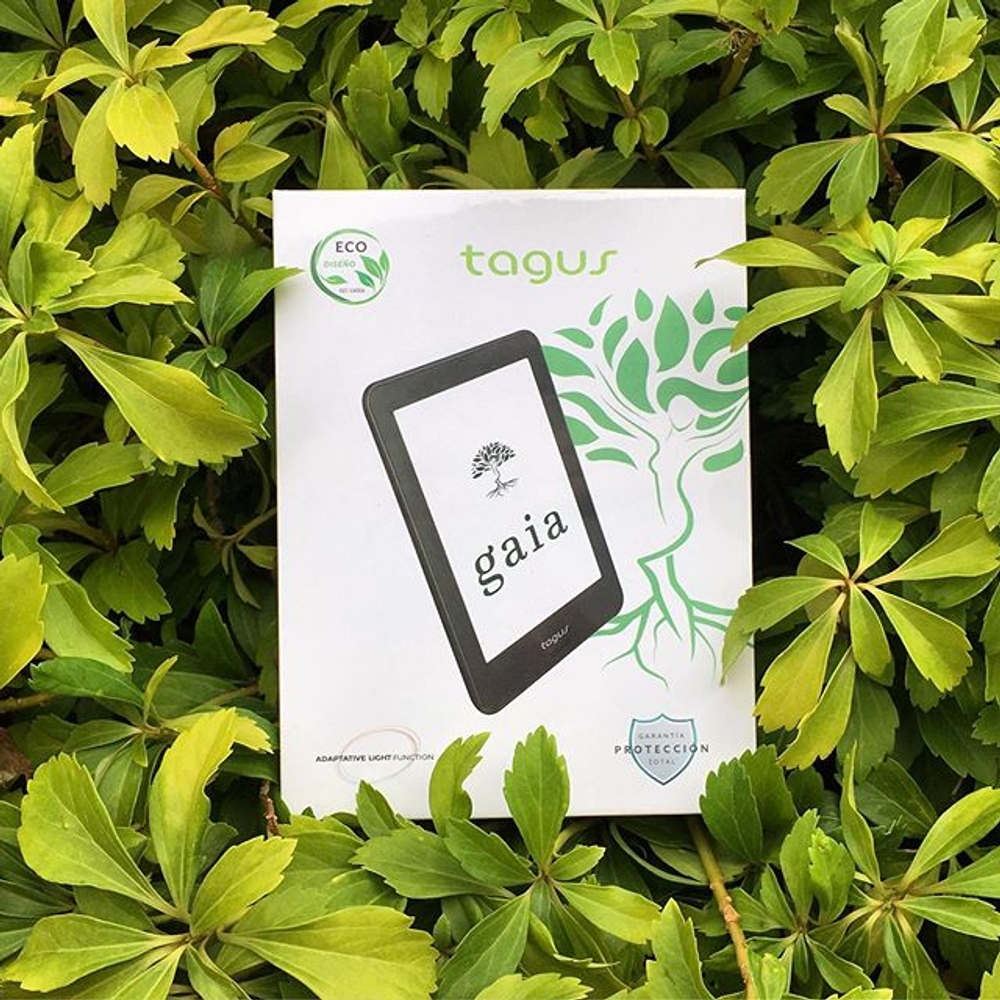 img of Tagus Gaia Eco, un eReader ecológico