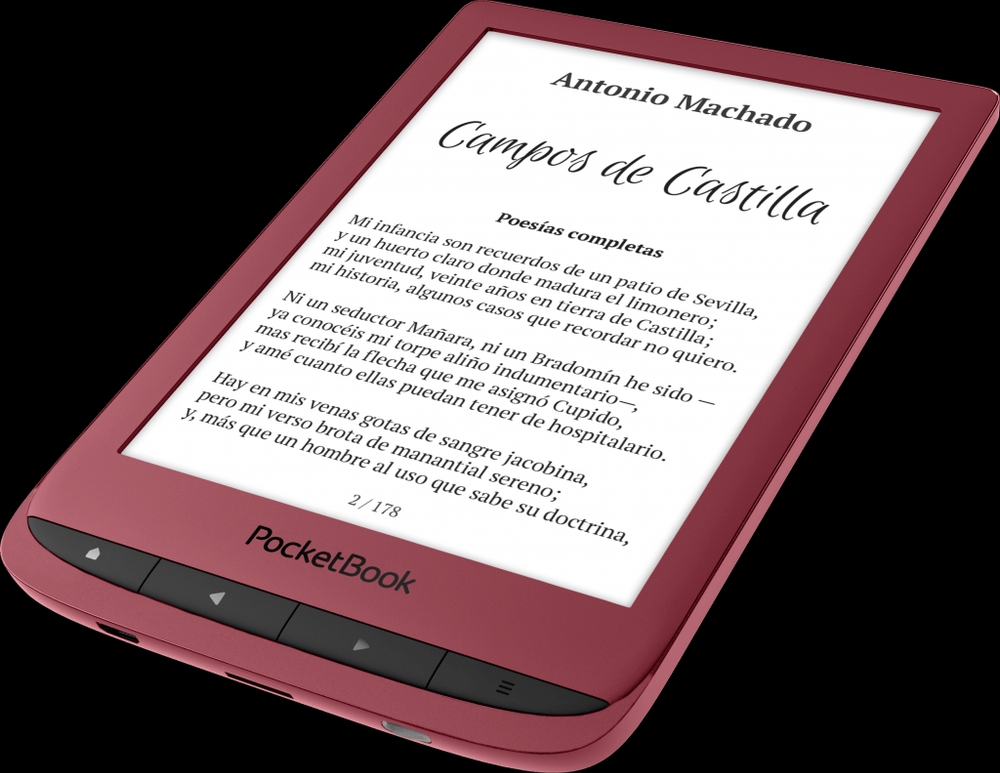img of PocketBook Color, un ereader con pantalla a color por 199 euros